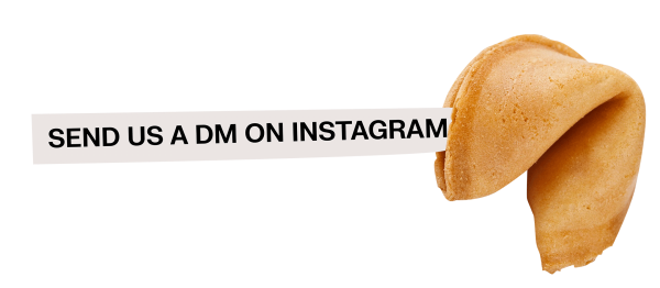 Street XO contact fortune cookie